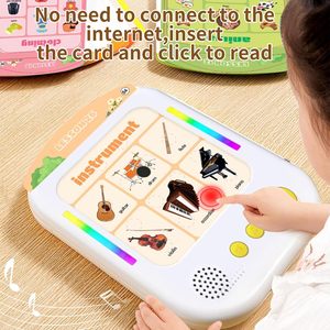 Carte Flash Parlanti in Plastica per Bambini 3-6 Anni - Regalo Interattivo Educativo Montessori per l'Apprendimento Precoce (Rosa) Prodotto in Cina - Product Image 6