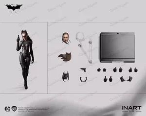 En Stock, 100% <span class=keywords><strong>Original</strong></span>, INART DC, The Dark Knight Rises, Catwoman, Figura Coleccionable a Escala 1/12 - Product Image 5