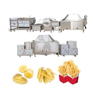 <strong>Small</strong> Scale Semi-automatic Fried French Fries Making Machine French Fries <strong>Production</strong> <strong>Line</strong> Potato Chips Making Machine - Product Image 1