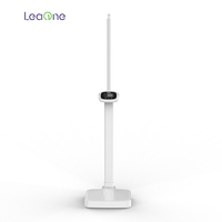Leaone, nuevo diseño, báscula de cuerpo inteligente, computadora de conexión, báscula de altura de peso que funciona con monedas