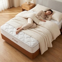 Federkernmatratzen Sleepwell Doppel- und Einzelmatratzen mit Kühlgel King- und Queen-Size Boxspring mit Taschenfederkern Memory-Schaum Bettmatratze Colchon