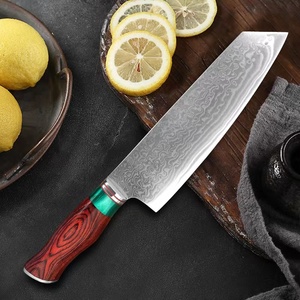 طاه يدوي الصنع محترف بجودة عالية جدا ، طاه دمشقي بمقابض خشبية - Product Image 4