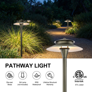 Éclairage de <span class=keywords><strong>chemin</strong></span> extérieur durable et personnalisable à basse tension, filaire, étanche, en bronze antique - Product Image 2