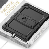 Casing Tablet Anti-jatuh dengan Penyangga, Bahan Silikon dan PC Keras, Laris untuk Samsung Tab A7 10.4 T500 T505 T507