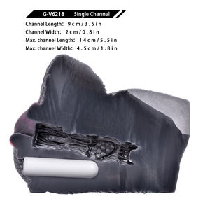 เครื่อง G-6218ซิลิโคนสำหรับสุนัขอวัยวะเพศชายที่แปลกใหม่เครื่องเร่งอวัยวะเพศชายเครื่องสั่นแบบนิ่มสำหรับจินตนาการเครื่องสั่นจิ๋มกระเป๋าช่องคลอดสมจริงพร้อมการสั่นสะเทือน - Product Image 5