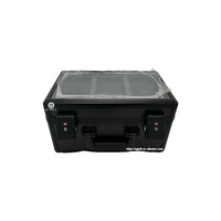 Cadre en aluminium à 3 rangées de dalles de cartes de présentation pour les cartes de sport classées mallette de rangement avec dessus en mousse transparente pour les objets de collection PSA/BGS