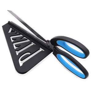 Pizza Scissors Stainless Steel Blue Black Straight Head Home Kitchen Tool For Pizza Cutting - Product Image 3