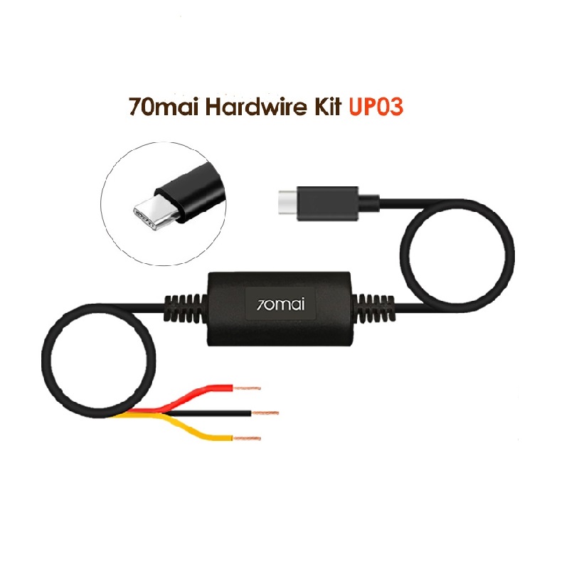 70mai Hardwire Kit UP03 - Connect Dash Cam M500/omni X200