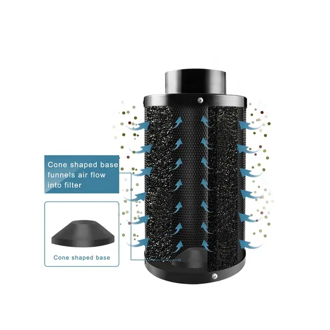 active carbon air filter/carbon block filter with high quality