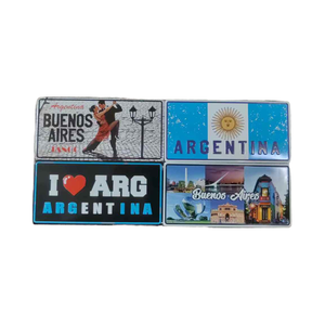 <span class=keywords><strong>Plaque</strong></span> d'immatriculation en aluminium souvenir touristique avec photo de ville personnalisée, <span class=keywords><strong>plaque</strong></span> de voiture en métal, aimant de réfrigérateur en métal en relief 3D - Product Image 3