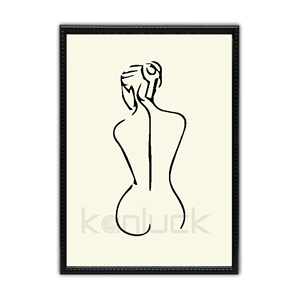<strong>Minimalist</strong> Silhouette <strong>Art</strong> <strong>Print</strong> on <strong>Canvas</strong> Painting <strong>Art</strong> Hot Selling - Product Image 1