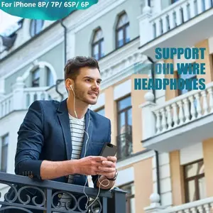 Funda Cargadora Delgada con Batería de 10000 mAh para <span class=keywords><strong>iPhone</strong></span> <span class=keywords><strong>8</strong></span> <span class=keywords><strong>Plus</strong></span>, 7, 6 <span class=keywords><strong>Plus</strong></span>, 6S <span class=keywords><strong>Plus</strong></span>, Cubierta de Carga Portátil, Banco de Energía, Batería de 5.5 Pulgadas - Product Image 6