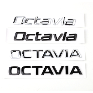 Adesivo per auto <span class=keywords><strong>Skoda</strong></span> serie <span class=keywords><strong>SKODA</strong></span>, etichetta con lettere Superb <span class=keywords><strong>Octavia</strong></span>, adesivo modificato per bagagliaio - Product Image 1