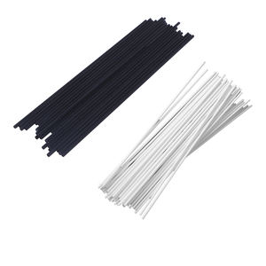 Diffuseur de parfum à bâtonnets en fibre noire et blanche, huile essentielle aromatique - Product Image 5