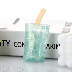 ไอศกรีมกลิตเตอร์ควิกแซนด์แบบบีบเล่น บรรเทาความเครียด ของเล่นบีบมือ - Product Image 2