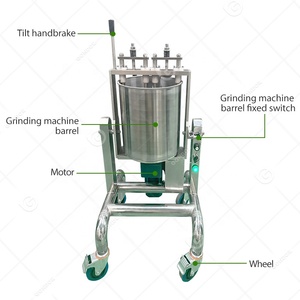 Melting Storage Tank Grind Mixing Ganash Small Stone Grinder Paste <strong>Make</strong> Mixer <strong>Chocolate</strong> Melanger <strong>Machine</strong> - Product Image 4