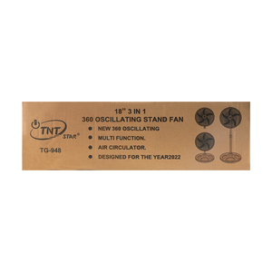 TNTSTAR TNT-948 Standaard Elektrische Ventilator met 360 Graden Oscillatie - Product Image 5