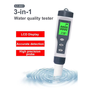 Backlit đa chức năng nước Tester | TDS // Ph/Temp 3-in-1 xách tay Meter uống/tap nước phòng thí nghiệm thiết kế nhỏ gọn nhà Máy Giá - Product Image 3