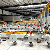 Machine de Cuisson Automatique de Briques en Four Tunnel avec Brûleur au Gaz Naturel pour la Fabrication de Briques
