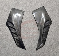 Rejilla de Ventilación de Guardabarros de Fibra de Carbono Estilo LD para BMW X6 G06, Kit de Carrocería