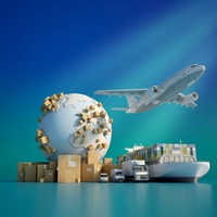 Transitaire Aérien Express ZS LOGISTICS, Approvisionnement 1688, Expédition Mondiale Porte-à-Porte, Service d'Expédition en 2 Jours, Assurance Complète du Fret