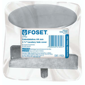 CUTA-44 Foset 44 mm in acciaio inox copertura trapano per doccia accessori