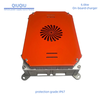 Chargeur embarqué haute puissance 72V90A 96V64A 144V44A étanche IP67 pour chariot élévateur et bus