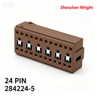 Connecteur de boîtier de câble femelle TE 284224-5 24P 2,54 mm de haute qualité d'origine – Achetez un connecteur de signal automobile en stock