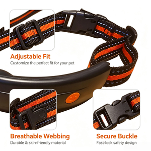 Collare Intelligente PAT PET OEM ODM IP67 Impermeabile con GPS 4G e WiFi per Monitoraggio Salute e Fitness di Cani e Gatti - Product Image 3