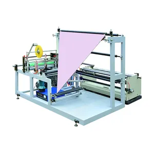 China automatic folding machine plastic bag forming machine