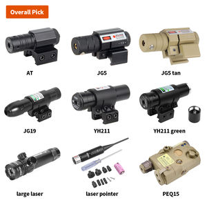 Sandfarbener JG5 Taktischer Leistungsstarker Roter Laserpointer für Jagd und Beobachtung, Kompaktes Optisches Visier mit Hoher Reichweite, Passend für 20mm - Product Image 6