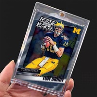 Porte-cartes magnétique One Touch 35pt pour étui rigide en plastique transparent 3 pouces pour cartes de crédit, cartes TCG, cartes sportives