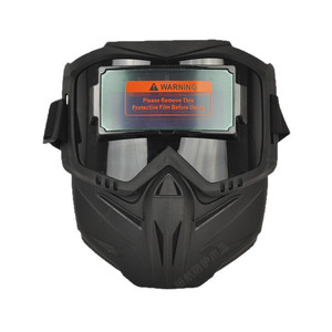 Casco de Soldadura de Alta Resistencia Anticaídas, Máscara de Soldadura con Oscurecimiento Automático, Protector Facial para Soldadura - Product Image 2