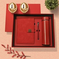 Ensemble cadeau de carnet A5 personnalisé avec impression de logo, journal épaissi, souvenir d'entreprise, boîte cadeau