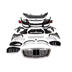 Classe S W222 mise à niveau vers B Style S900 Bodykit phare <span class=keywords><strong>de</strong></span> <span class=keywords><strong>voiture</strong></span> pare-chocs avant pare-chocs arrière feu arrière S300 S400 S500 <span class=keywords><strong>Tuning</strong></span> - Product Image 2