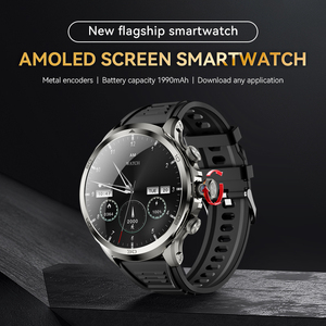 NUOVO Smartwatch H19 4G Full Netcom 3+32GB Sistema Android Schermo Amoled da 1,95 Pollici 190 °   Smartwatch con Fotocamera Rotante <span class=keywords><strong>GPS</strong></span> WIFI - Product Image 4