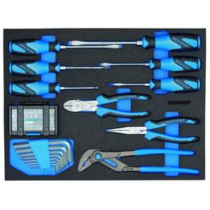 GEDORE - 3005232 Assortiment d'outils dans le module CT pour B2 (49 pièces) -EAN 4010886949306 AUTRES ENSEMBLES D'OUTILS - Product Image 1