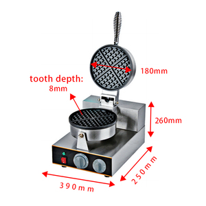Machine à gaufres double nid d'abeille verticale belge à quatre espaces Mini Commercial Industriel Gaz/Électrique <span class=keywords><strong>Cuisinart</strong></span> Ménage - Product Image 5