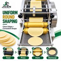 Machine automatique de formage de tortillas pour wraps de poulet - Machine à tortillas et à pain plat de haute précision, motorisée, 220V/110V