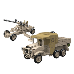 Bloques de Construcción Quanguan Tanque 300011 Porta Cañones Antiaéreos Británico Bofors - Bloques de Construcción Juguete Ensamblado Decoración para Niño - Product Image 1
