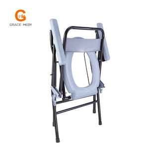Chaise de toilette pliable et réglable en hauteur pour personnes handicapées, prix abordable, en vente - Product Image 3