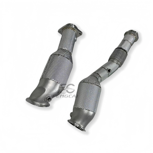 <span class=keywords><strong>Convertidor</strong></span> Catalítico Deportivo de Alto Flujo para BMW S58 G80 <span class=keywords><strong>M3</strong></span> G82 <span class=keywords><strong>M4</strong></span> 2020+ de Acero Inoxidable con Tubo de Escape Aislado Sin Fallos del Motor - Product Image 3