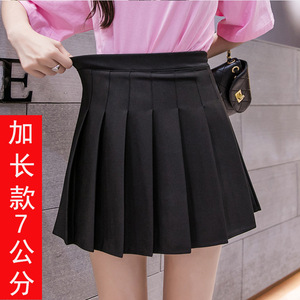 New váy của phụ nữ nửa chiều dài váy Harajuku hàn quốc cao eo đen mini Ruffle váy của phụ nữ đồng phục học sinh - Product Image 5