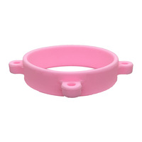 En gros, Ensemble d'accessoires décoratifs pour tasses, comprenant des protège-bases en silicone, des cordons tressés et des accessoires suspendus en forme de fleur