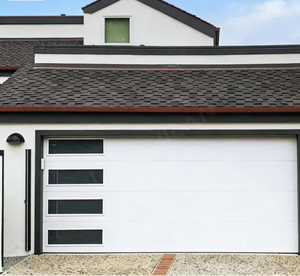 Puerta de Garaje Seccional Automática de Acero, Moderna, Residencial, de Panel Sándwich, de Alta Gama, para Hogares - Product Image 4