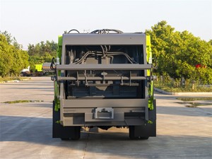 Camion compacteur à chargement arrière Foton Mini 4X2 LHD/RHD 4CBM pour la collecte des déchets résidentiels, directement du fabricant - Product Image 5