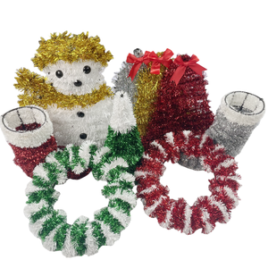 Dekorasi Natal Keluarga bertema manusia salju 3D - Product Image 1