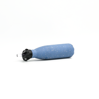 Bouteille isotherme sous vide 500 ml en acier inoxydable à double paroi, thermos pour les voyages en plein air, le fitness, garde au chaud et au froid pendant 24h