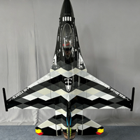 Nouveau pour FMS Hobby 6CH 2.4G EDC 64mm F16 Fighting Falcon Jet de combat RC PNP 40A ESC Moteur sans balais EPO 2.4G 6CH Télécommande