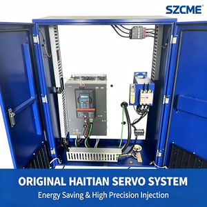 En stock: Inyector <span class=keywords><strong>Haitian</strong></span> MA260 SE 260T de segunda mano con espaciado de barras de unión de 630x630mm, peso 11000kg - Product Image 4
